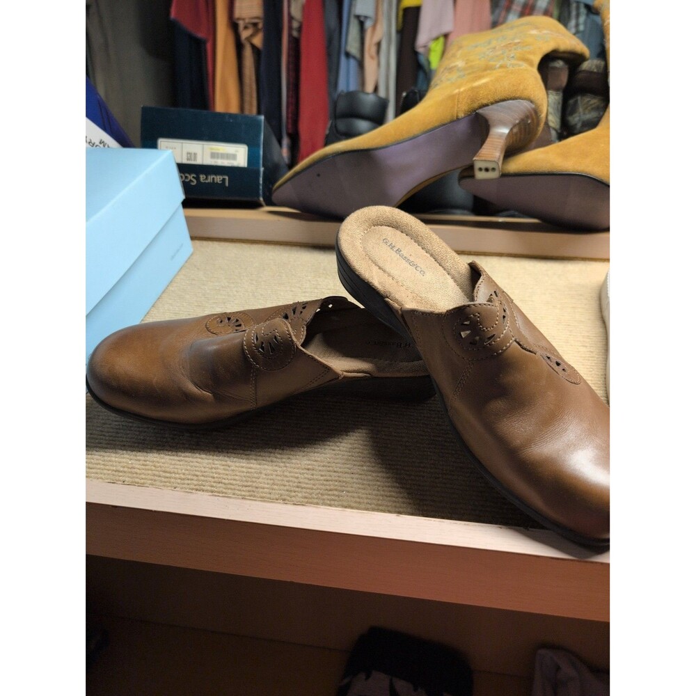 G.H. Bass & Co. Women's Brown Heeled Loafers - 25% Off 5+ Items